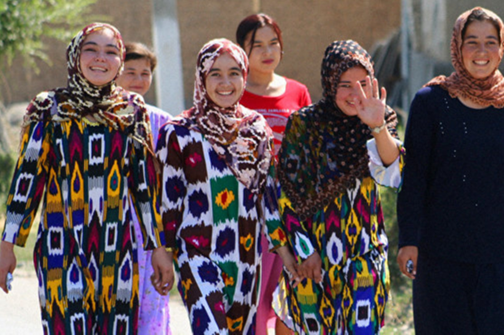 Жительницы Узбекистана