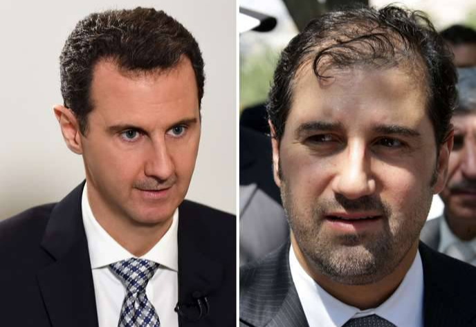 Башар Асад и Рами Маклуф