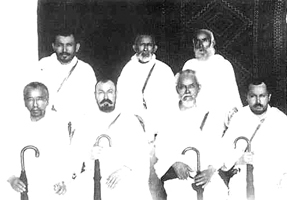 Российская делегация паломников во главе с Ризадином Фахретдином (1926 год) 