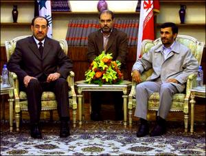 al-Maliki+Ahmadinejad