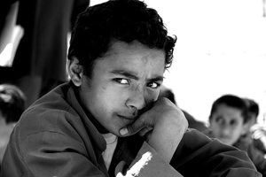 Йеменский школьник