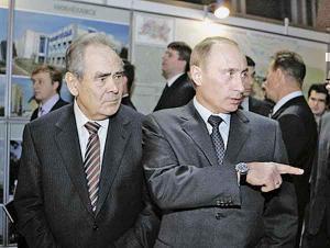 Президенты России и Татарстана