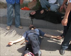 Палестинские жертвы израильской оккупации