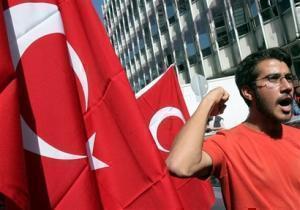Антиамериканская демонстрация в Турции