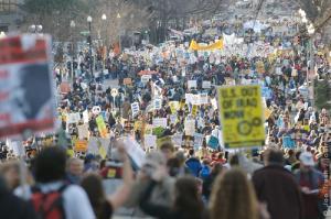 Вашингтон. Массовая акция протеста против войны в Ираке