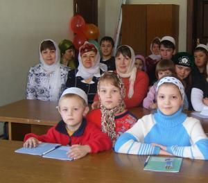На лекции в мечети Киселевска