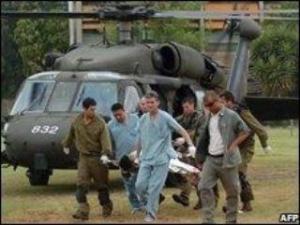 Вертолеты, участвовавшие во вторжении в сектор Газа, пригодились для перевозки раненых