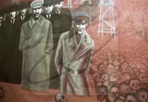 "Сталинские репрессии". Картина И.Обросова