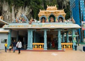 Индуистский храм в штате Селандор, Малайзия