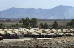 Палаточный городок ВВС США на турецкой базе Инжерлик