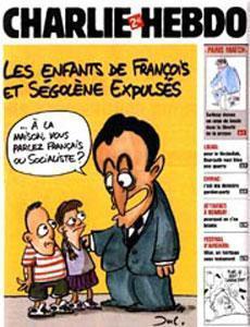 Редакция Charlie Hebdo опрадывает размещение святотатственных карикатур на пророка Мухаммада, но не допускает публикации карикатур на иудеев
