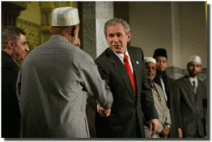 Джордж Буш на ежегодном ифтаре в Белом Доме