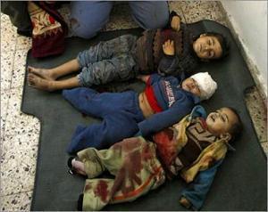 Погибшие во время последней израильской агрессии палестинские дети