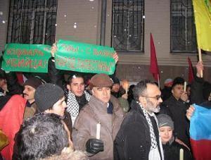 Митинг в защиту Палестины в Москве