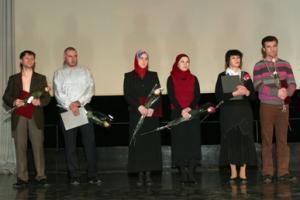 Награждение победителей второго поэтического конкурса "Пророк Мухаммад – милость для миров", март 2008 г.