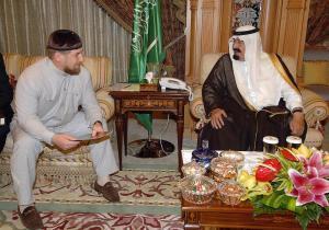 Президент ЧР Рамзан Кадыров и король Саудовской Аравии Абдалла Бен Абдель Азиз
