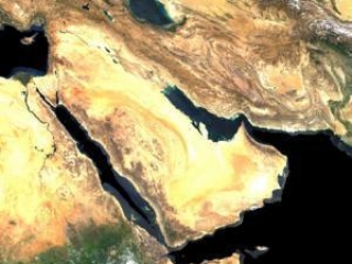 Ближний Восток из космоса. Фото