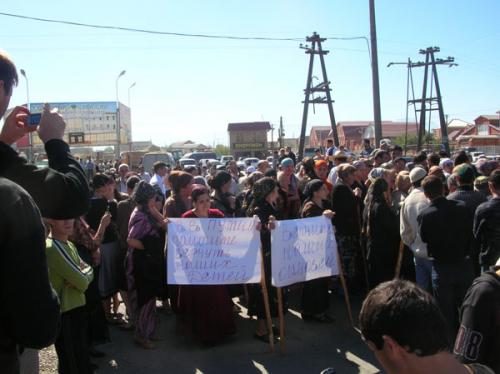 Митинг в Ингушетии против засилья силовиков