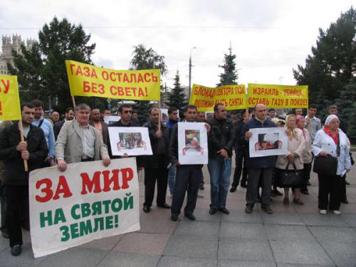 Во время митинга на площади Яузские ворота в Москве