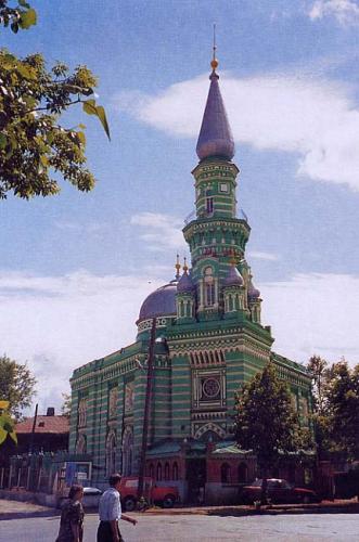 Соборная мечеть г. Перми: построена в 1902-1903 годах по проекту архитектора Ожегова. Здание является памятником истории и культуры регионального значения