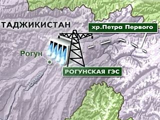 Рогунская ГЭС пока существует только на карте