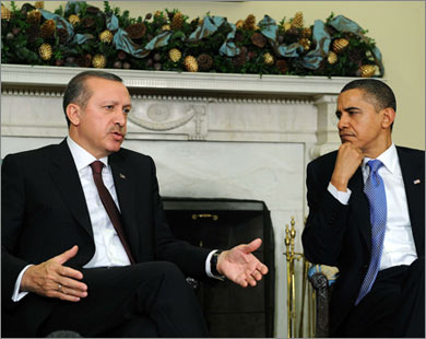 Тайип Эрдоган и Барак Обама