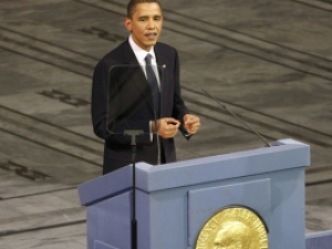 Барак Обама в Осло