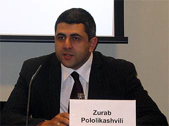 Министр экономики Грузии Зураб Пололикашвили