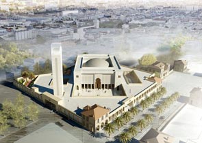 План новой мечети в Марселе – самой крупной в стране