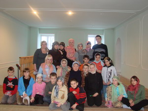 Дети в мечети г. Саранска
