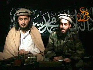 Зарубежные телеканалы показали видеозапись иорданца с Хакимуллой Мехсудом, который стал преемником главы "Талибана"