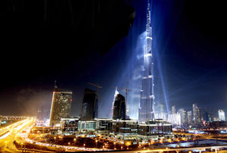 Небоскреб Burj Khalifa в Дубае