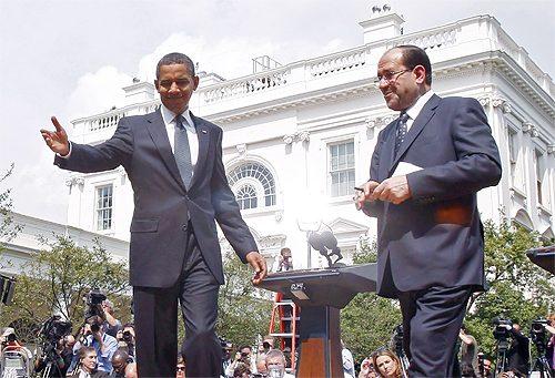 Барак Обама и Нури аль-Малики