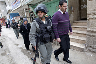 Израильские солдаты "наводят порядок" в Восточном Иерусалиме
