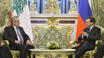 Президенты России и Ливана – впервые в Кремле!