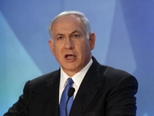Глава израильской администрации в Палестине Беньямин Нетаньяху