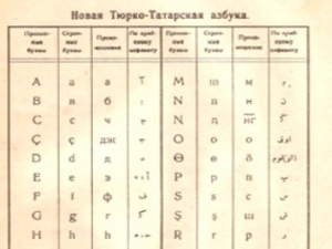 Новую татарскую азбуку поясняли еще арабской графикой