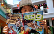 Название книги комиксов – «99» - означает количество супергероев, которые собрались из разных уголков мира, чтобы бороться со злодеями