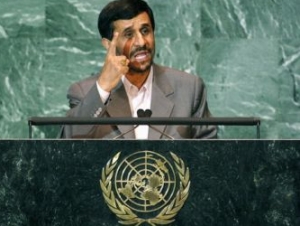 Махмуд Ахмадинежад на конференции ООН