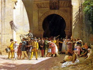 После падения последнего андалузского города Гренады в 1492 году большинство мусульман были изгнаны из страны