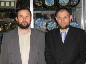 Справа налево: Салават Кучумов, Али Воронович
