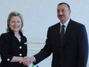 Х.Клинтон, И.Алиев