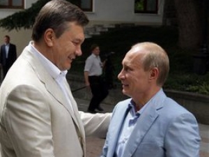 В.Янукович, В. Путин