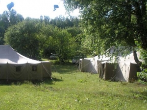 В прошлом году аналогичный палаточный лагерь был организован возле города Чебаркуль Челябинской области