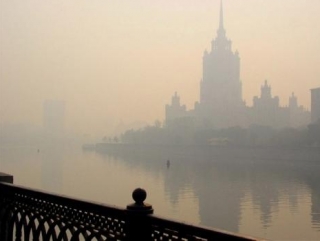 Москва задыхается от смога и дыма