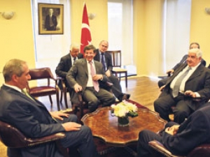 Главы МИД Турции и арабских стран