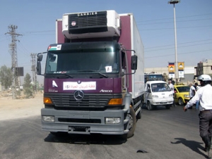 Гуманитарный конвой отправился на прорыв израильской блокады сектора Газа