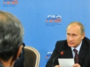В. Путин на заседании КСИИ