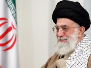 Лидер исламской революции аятолла Сейед Али Хаменеи