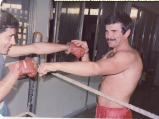 Алексей Пчелинцев (справа) на тренировке в Сирии, 1986